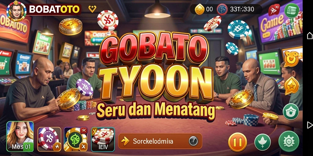 Gambaran gameplay Tycoon dalam BOBATOTO yang menyenangkan.