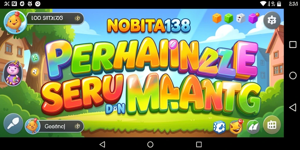 Tampilan gameplay seru dari NOBITA138 dengan berbagai tantangan Puzzle.