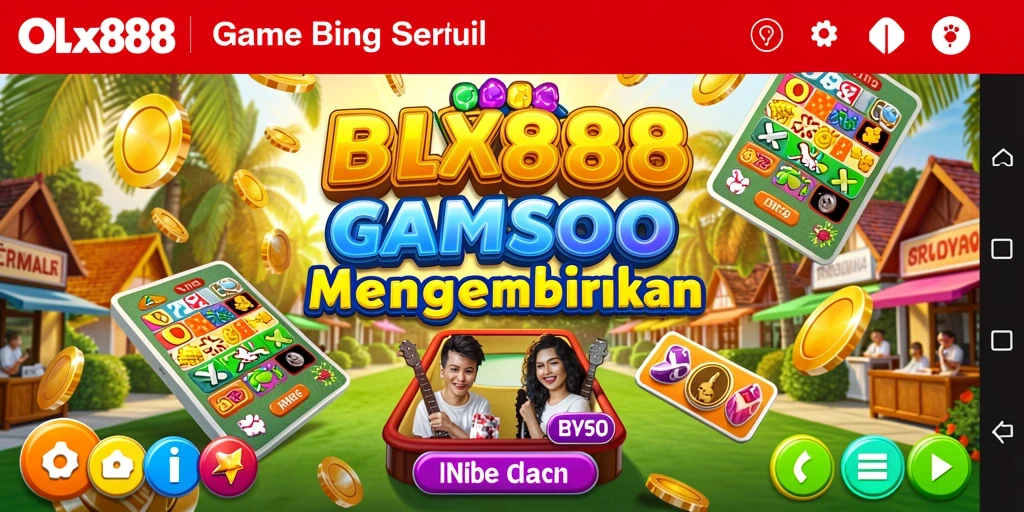 Tampilan gameplay seru dari aplikasi Bingo OLX888.