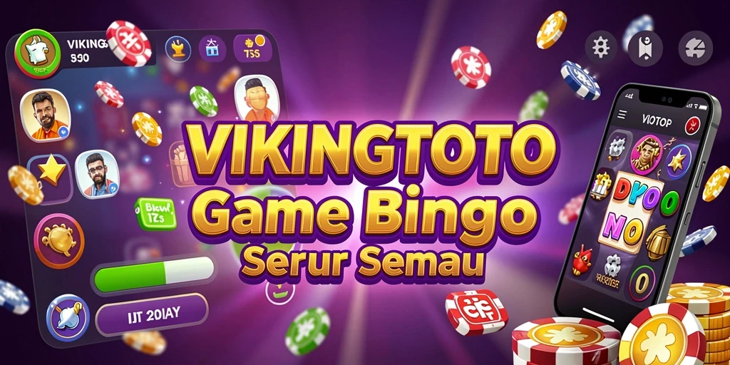 Tangkapan layar VIKINGTOTO menampilkan gameplay Bingo yang seru dan interaktif.